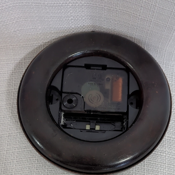 Vintage Standing Clock By Chateau Joullian Pontet Freres Brown - Picture 3 of 7